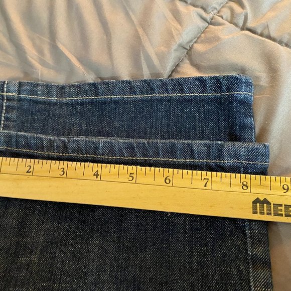 Chicos Platinum Jeans with Fancy Pockets~sz 0 - Picture 4 of 11